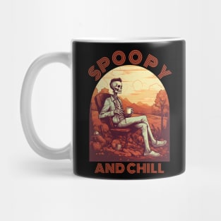 Spoopy and chill Mug